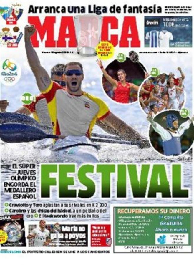 Las portadas más destacadas del mundo se rinden a Usaín Bolt