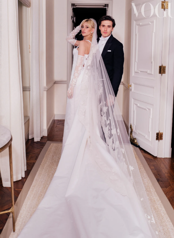 Fiestón en Palm Beach: así fue la millonaria boda de Brooklyn, el hijo de David Beckham, y su bella esposa Nicola Peltz