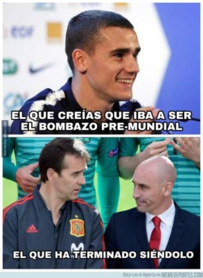Crueles memes del despido de Lopetegui de la selección de España donde no se salva el Real Madrid