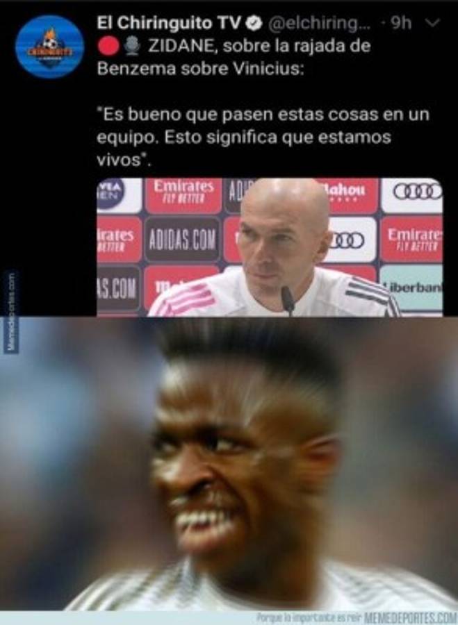 Los memes hacen pedazos a Hazard y Vinicius a pesar de la goleada del Real Madrid