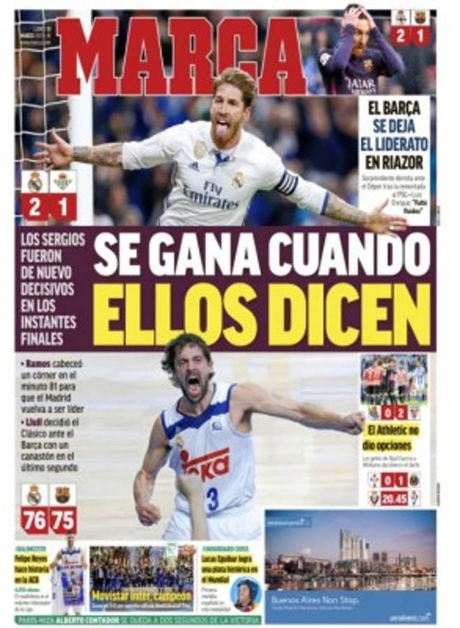 Guerra de portadas en españa por Madrid y Barcelona