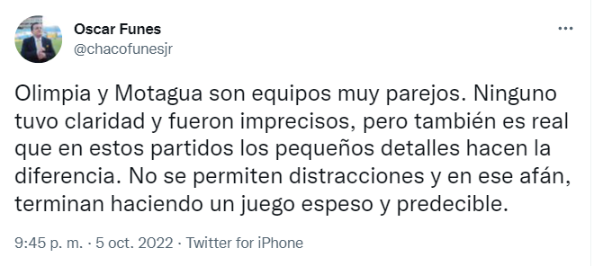 Sin filtros: Periodistas reaccionan luego del amargo empate que sellaron Motagua y Olimpia en Liga Concacaf