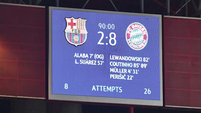 Los únicos nueve sobrevivientes del Barcelona de aquel terrorífico 8-2 contra el Bayern Múnich en la Champions League