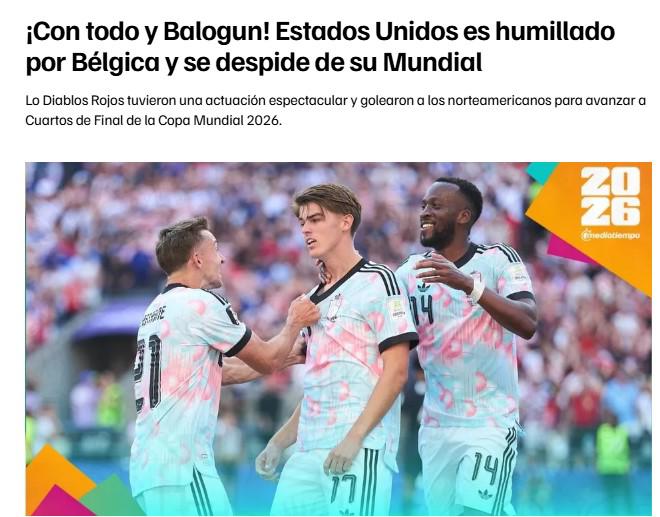 Trump no se sale con la suya: prensa reacciona tras eliminación de USA
