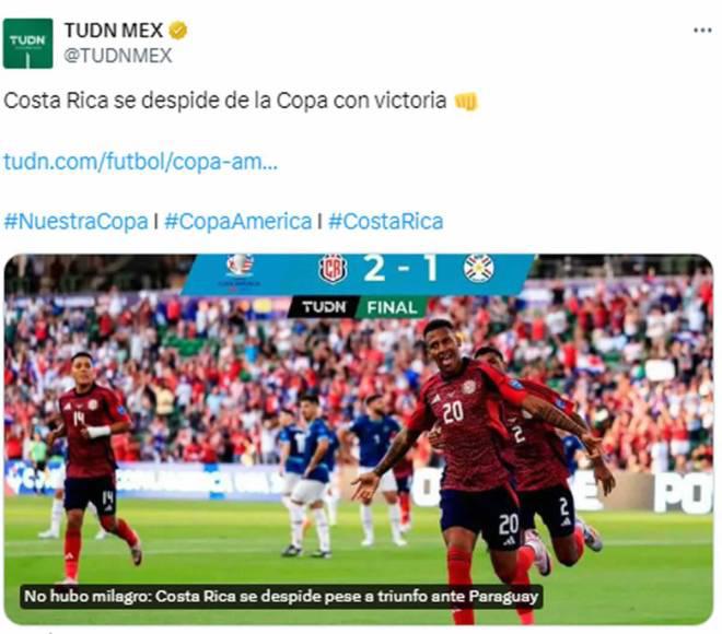 “Ticabus pa’ casa” y “a ver los cuartos por TV”: la reacción de la prensa a la eliminación de Costa Rica de la Copa América