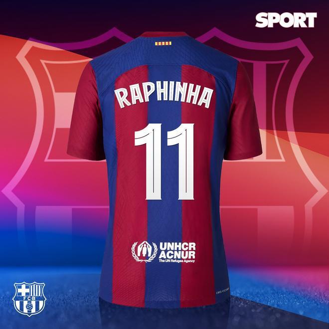 Sorpresivo número “7” y Raphinha con el “11”: Así quedan los dorsales del Barcelona para la temporada 2023-24