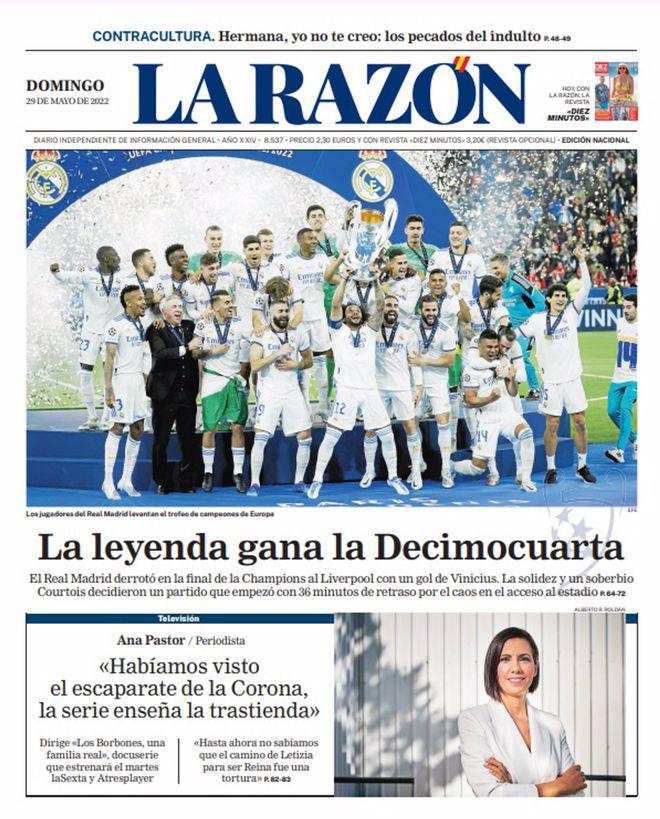 Diarios de Barcelona se muerden la lengua: Lo que dice la prensa del título 14 de Champions League del Real Madrid