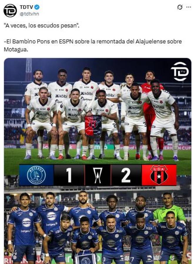 Motagua quedó eliminado y así reacciona la prensa: Pecho frío, vergonzoso; Javier López se convirtió en Diego Vázquez