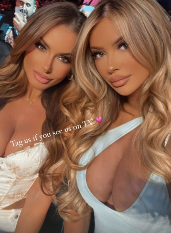 Canelo Álvarez levantó al ruso Bivol en pleno combate y quiénes eran las bellas mujeres que estaban en la segunda fila