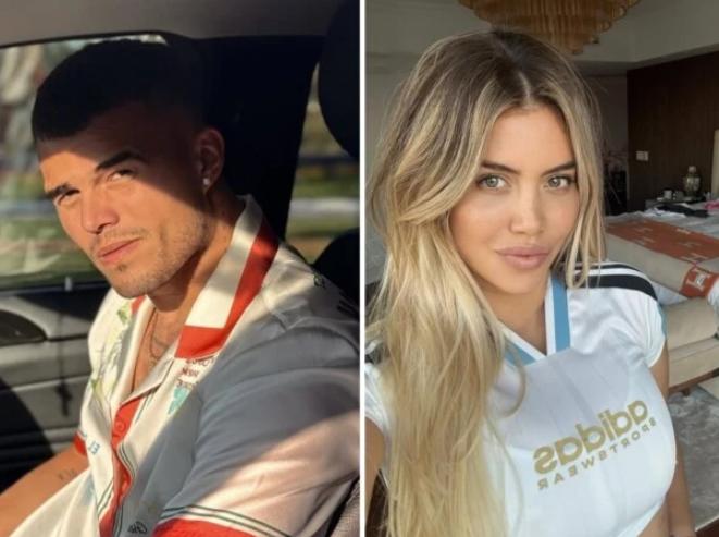 Te amo: futbolista mexicano se le declaró a Wanda Nara tras quedar soltera y así reaccionó la modelo