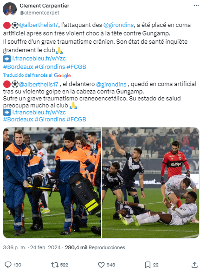 Oran por Alberth Elis: prensa mundial, clubes franceses y futbolistas se solidarizan con el hondureño tras su lesión