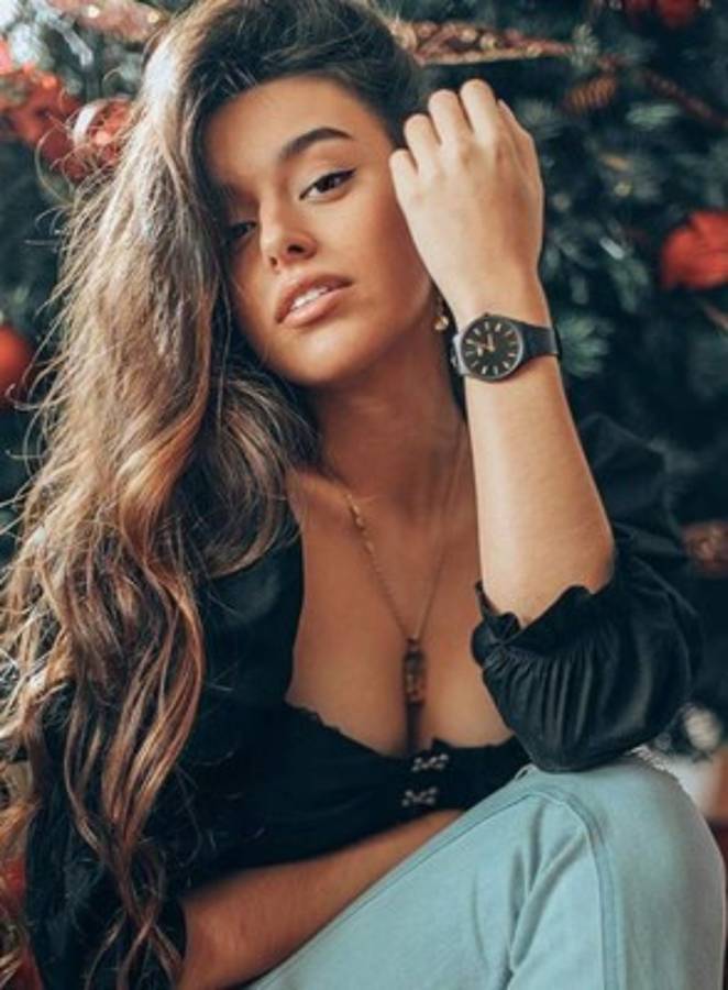 Marta Díaz, la bella novia youtuber de exjugador del Real Madrid con quien no tiene sexo por la pandemia