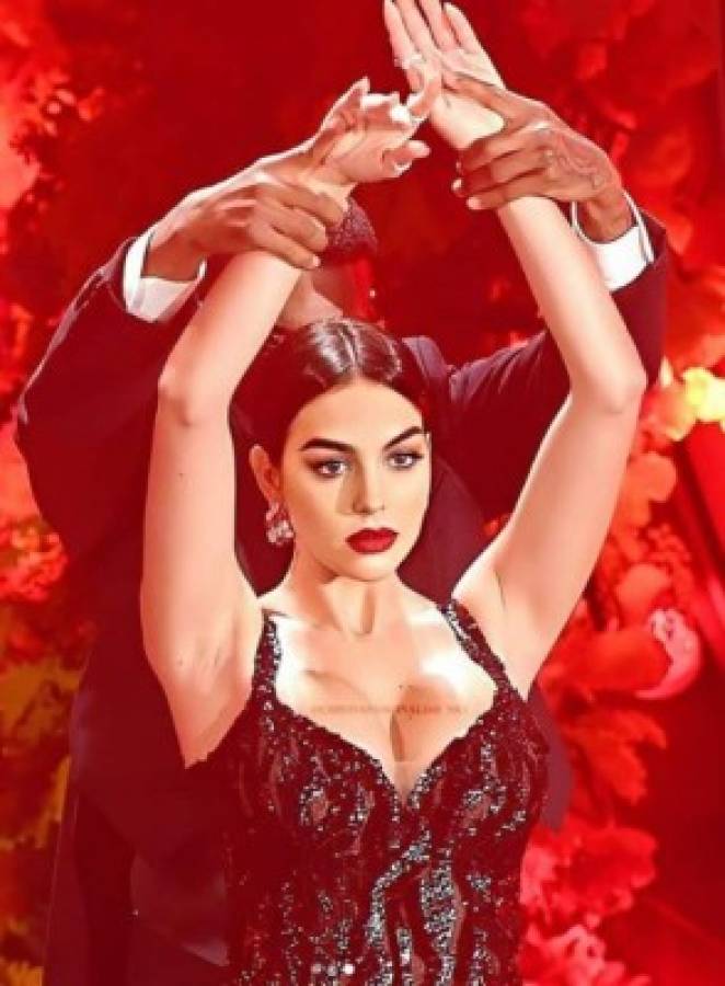 Georgina Rodríguez enamora más a Cristiano Ronaldo bailando sensual tango en festival italiano  