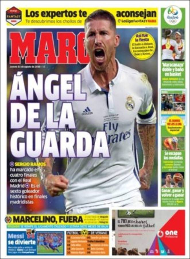 PORTADAS: Argentina llora; Honduras ríe y celebra la clasificación a cuartos de Rio-2016