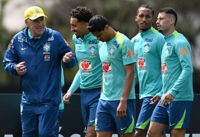 Ancelotti tomó la decisión: los tres jugadores de Brasil que ya tienen asegurado su puesto en el Mundial 2026