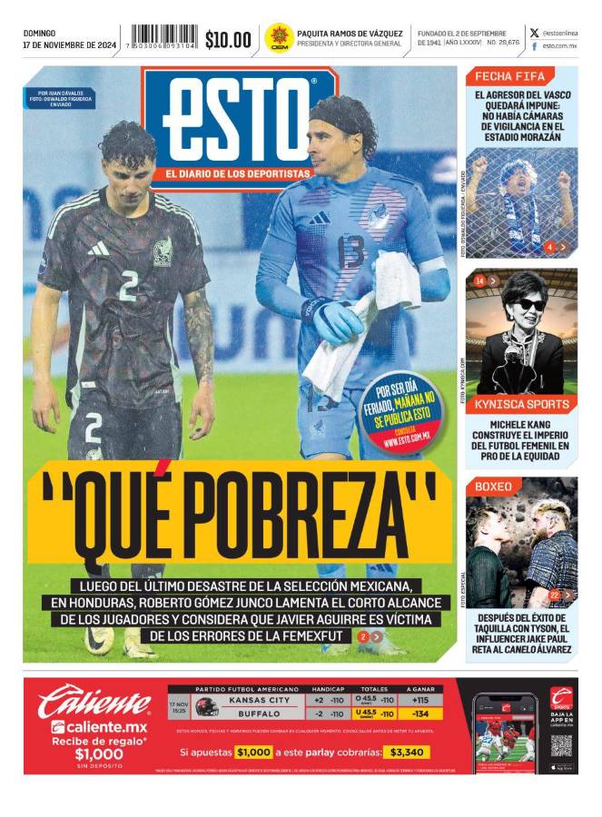 Vasco Aguirre está en polémica, Chino Huerta recibe dardo y la Selección Mexicana saca la calculadora frente a Honduras: dice la prensa azteca