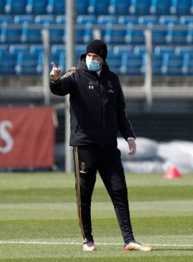 Solo uno con mascarilla: Real Madrid regreso a los entrenamientos con nuevos looks y sin protección