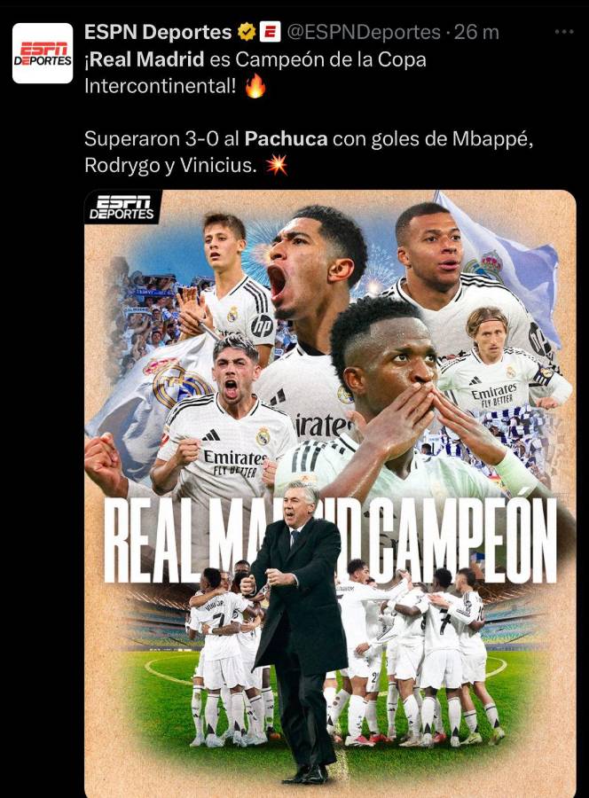 “Un penal regalado y un gol en fuera de juego”: Faitelson, Soria y la prensa reacciona al triunfo del Real Madrid sobre Pachuca