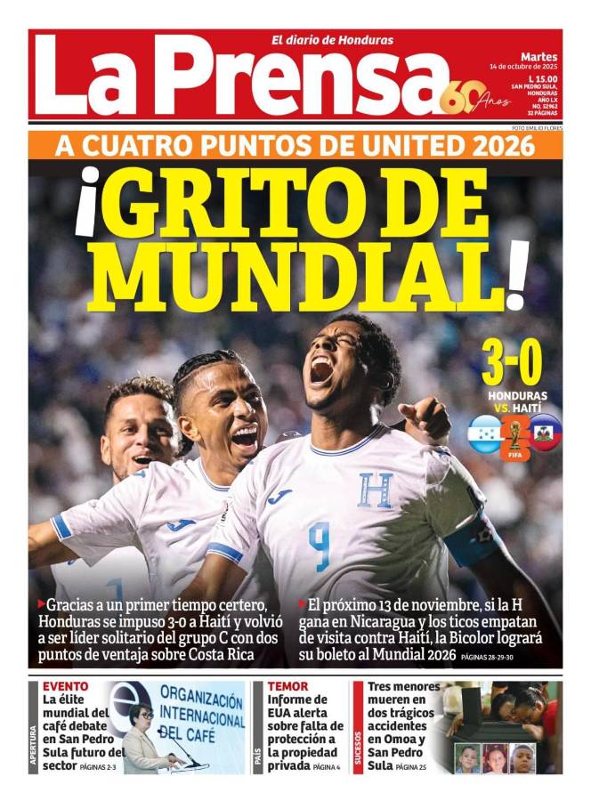 Honduras goleó a Haití y así reacciona la prensa: Chepe Bomba sorprende y afirman que la casa de la 'H' es Tegucigalpa