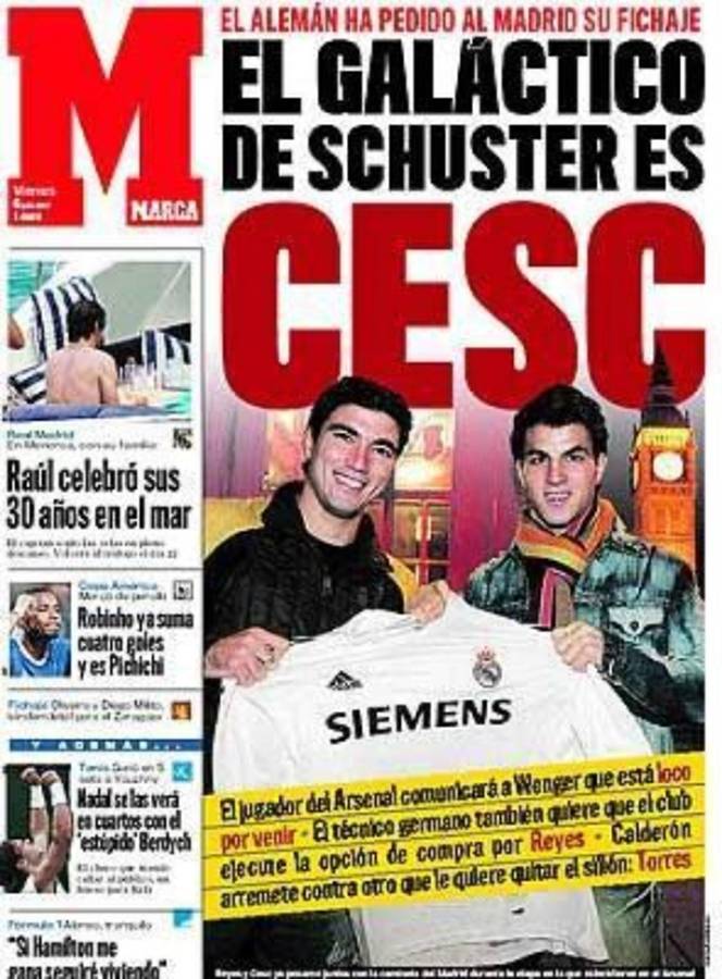 ¡Uno hasta posó con la camiseta! Real Madrid y los 20 cracks cuyo fichaje nunca realizó