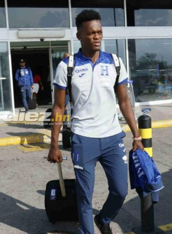 FOTOS: Jugadores de Selección de Honduras llegan tristes tras goleada ante Brasil