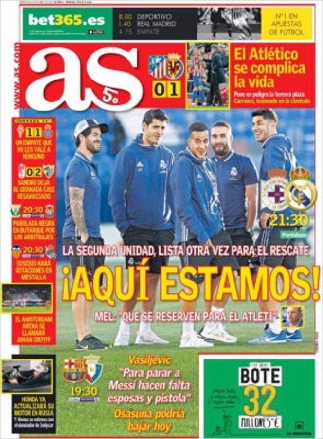 ¡Prohibido fallar! Hoy Barcelona y Real Madrid afrontan sus compromisos en la Liga