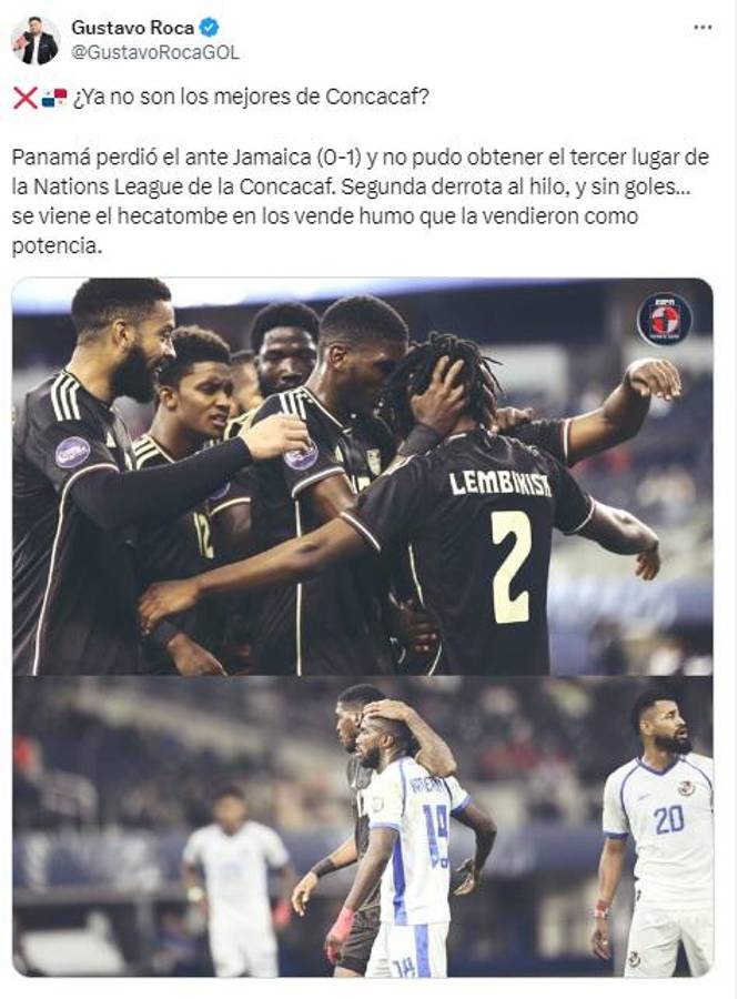 “¿Ya no son los mejores de Concacaf?”: reacción de la prensa luego de la mala participación de Panamá en Liga de Naciones