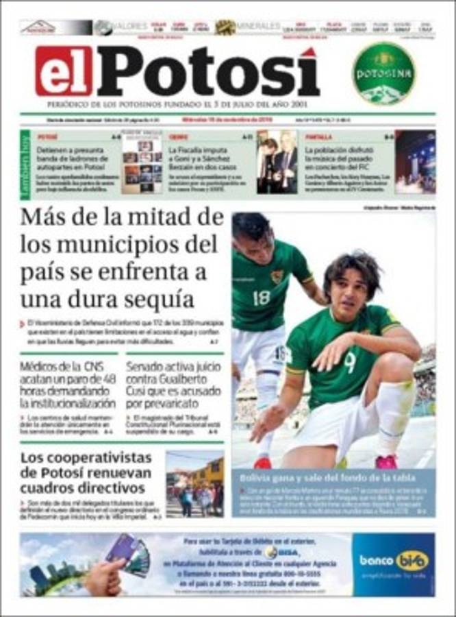 ¡CALIENTE! Las portadas que dejó la fecha de eliminatoria mundialista