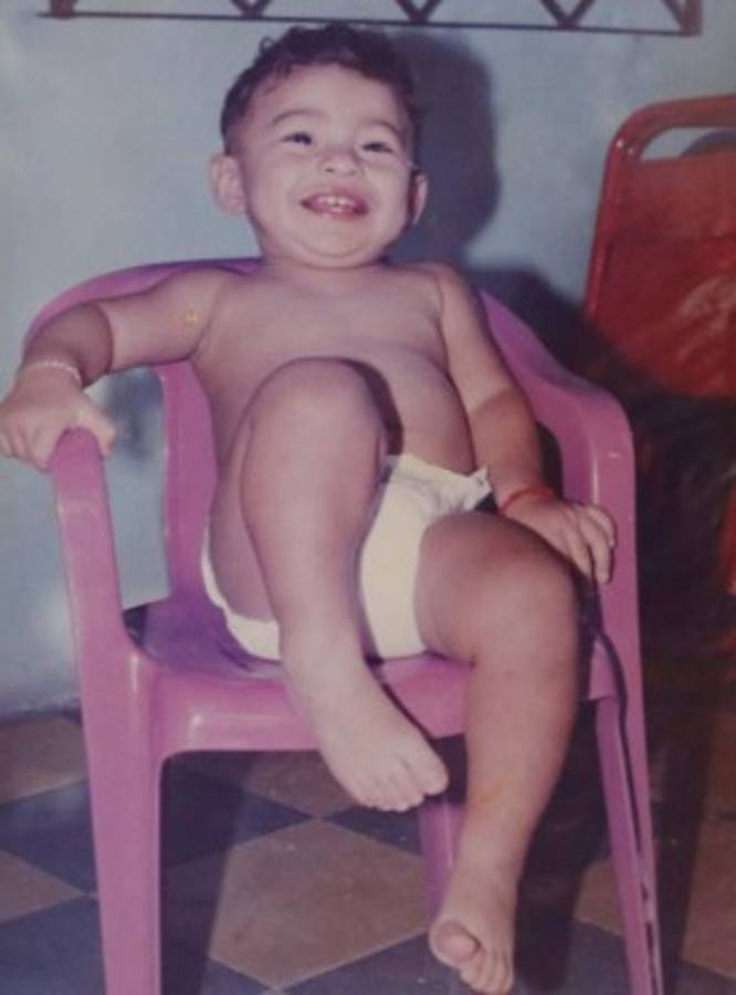 FOTOS: El álbum de la infancia de Danny Acosta en Honduras