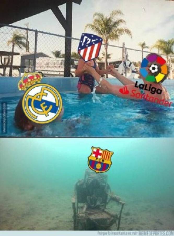Los otros memes del título del Atlético donde hacen pedazos al Real Madrid y al Barcelona