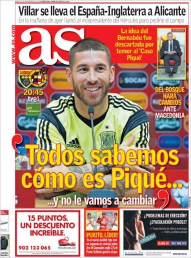 Las portadas de los diarios más importantes en el mundo