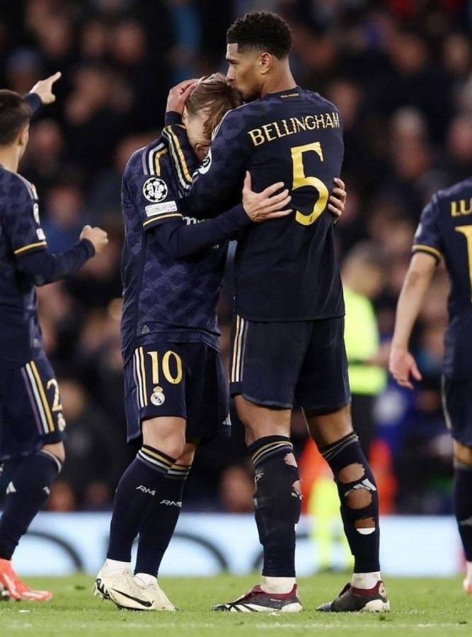 Pep Guardiola hundido tras festejo de Real Madrid; enorme gesto de Belligham con Modric y el beso de Haaland