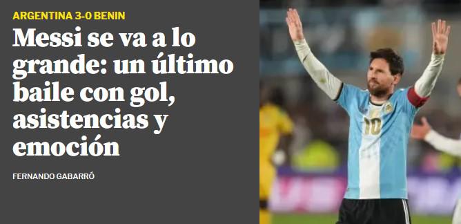 Periodista ataca a Messi y esto dice la prensa: Gracias por todo D10S