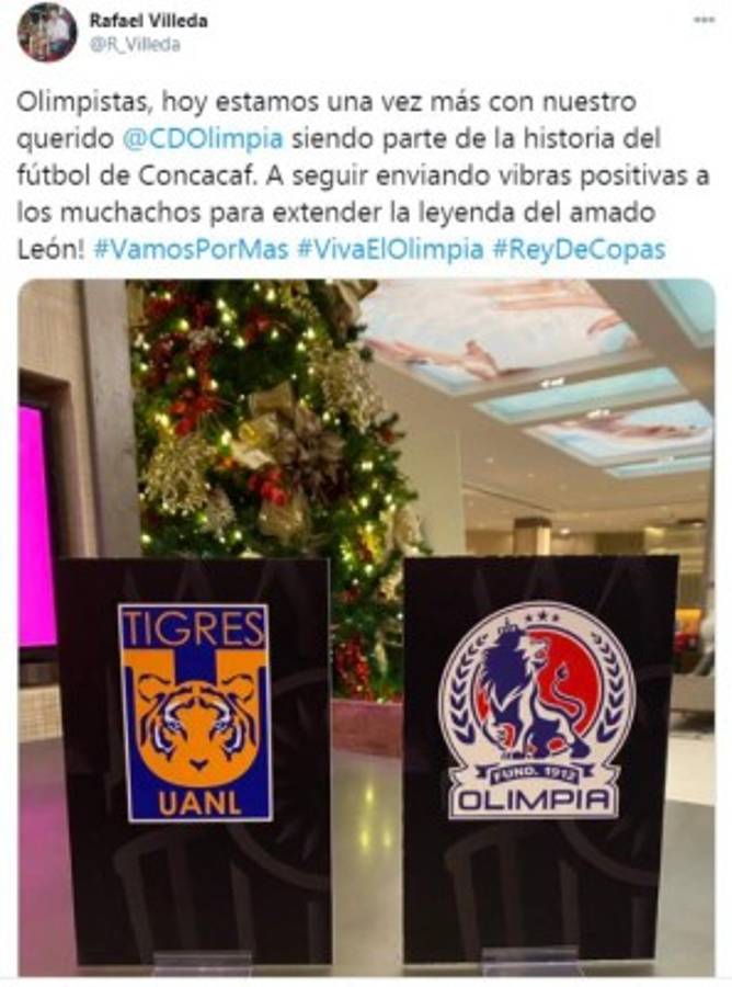 Lo que se dice en redes sobre el Tigres-Olimpia: 'Troglio, hacenos el favor... Con todo esta noche”