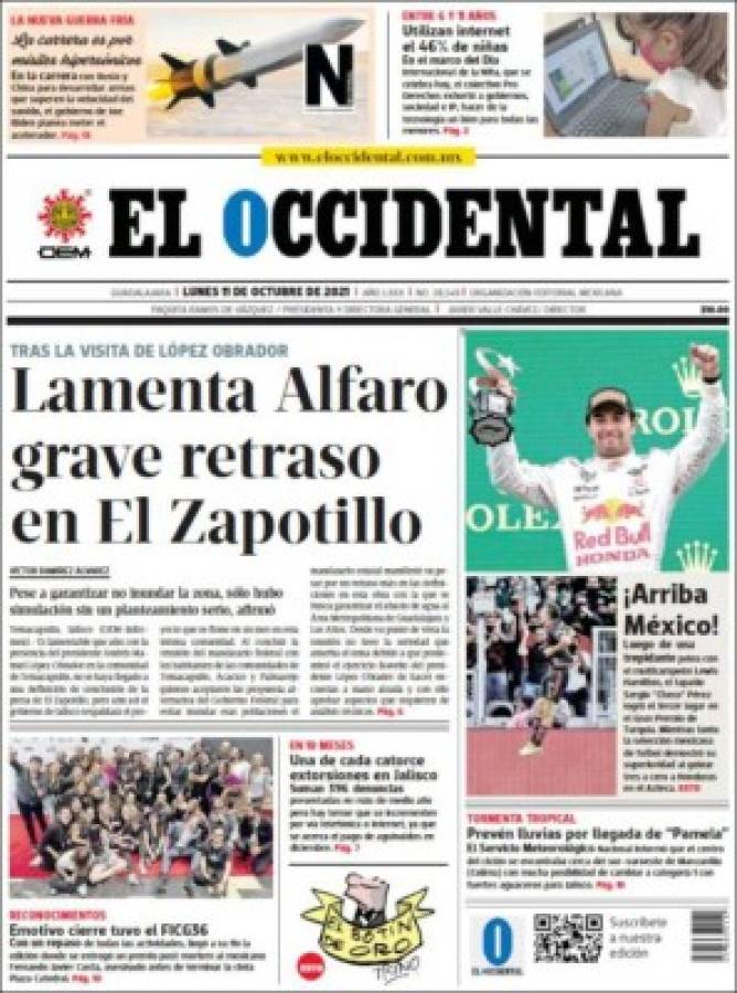 'Goleó fácil a Honduras': Las portadas de los diarios de México tras golear a la 'H' en el Azteca