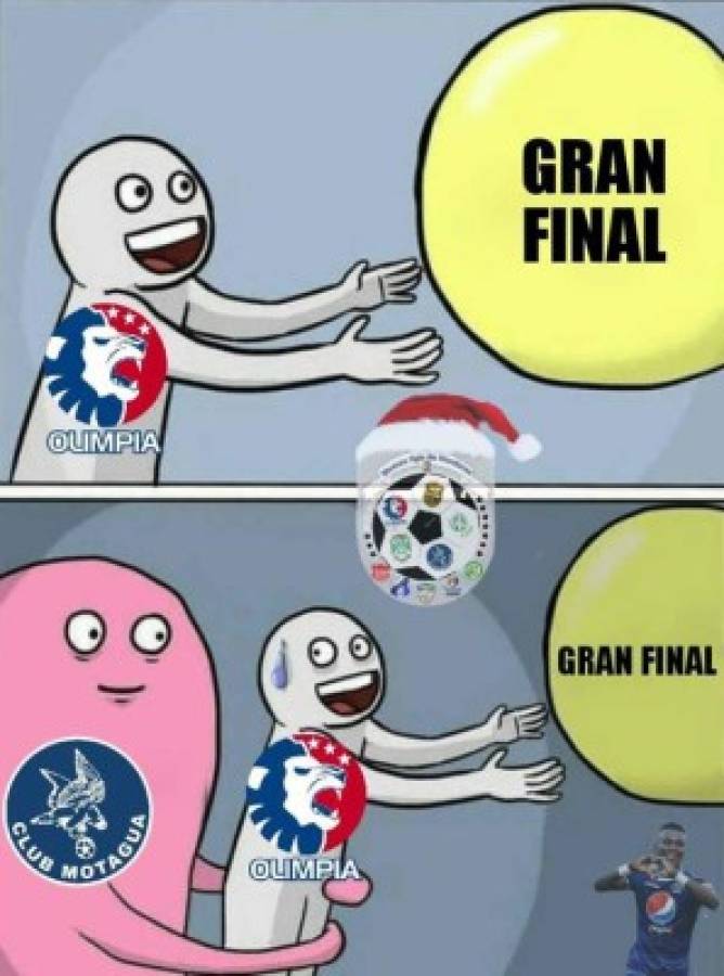 Memes: Hacen pedazos al Olimpia tras conocer que jugará con Motagua la final