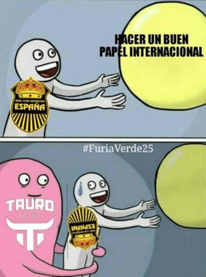 Crueles: Los memes de la eliminación de Real España en la Liga de Concacaf