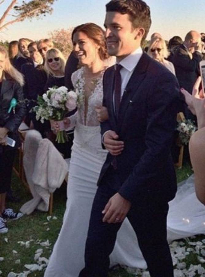 Tras haberse casado, así luce la bella futbolista Alex Morgan