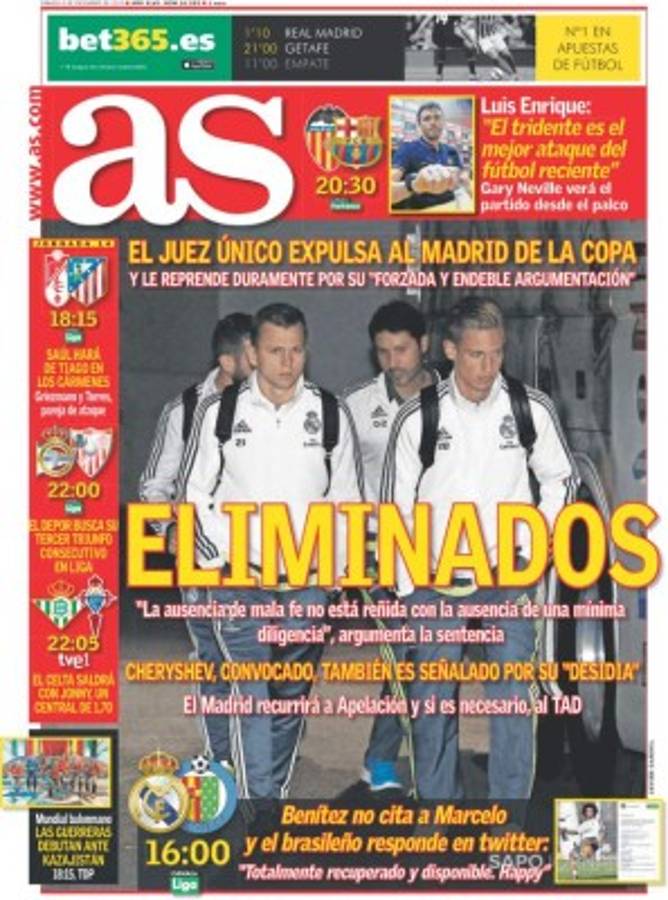 Las portadas con las noticias más importantes este viernes