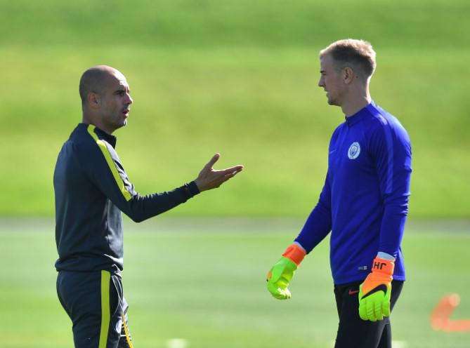 Joe Hart salió del Manchester City en 2018 ya que no entraba en los planes de Pep Guardiola.