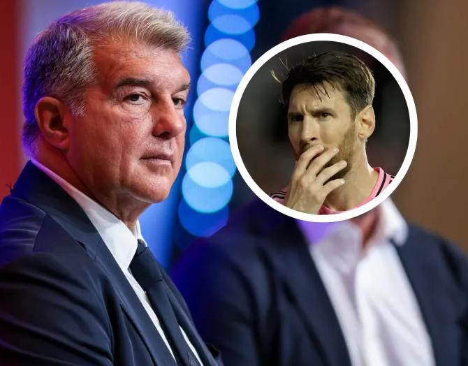 Él ya lo sabe: Laporta desvela cuándo será la vuelta Messi tras su polémico adiós del Barcelona