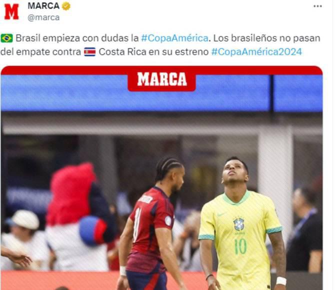 La reacción de la prensa al empate de Costa Rica en Copa América: Faitelson destruye a los ticos y en Panamá no soportan