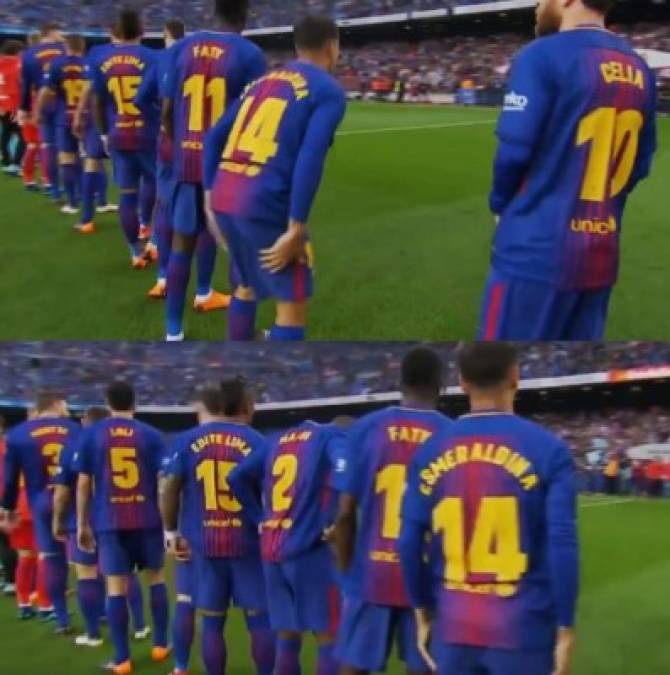 Liga Española: El gestazo de los jugadores del Barcelona con sus madres