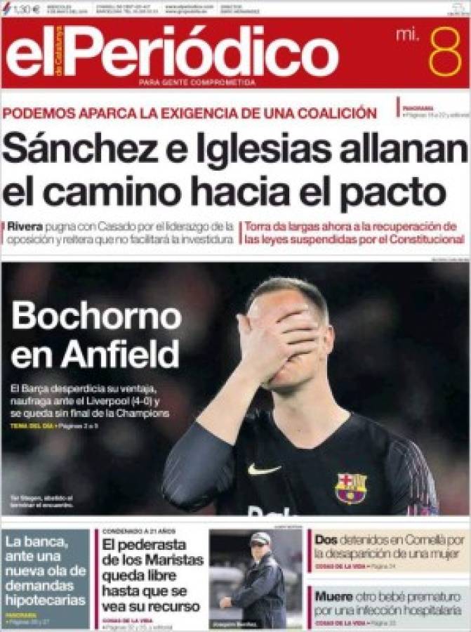 ¡Bochorno histórico! Las portadas de la prensa que ridiculiza al Barcelona