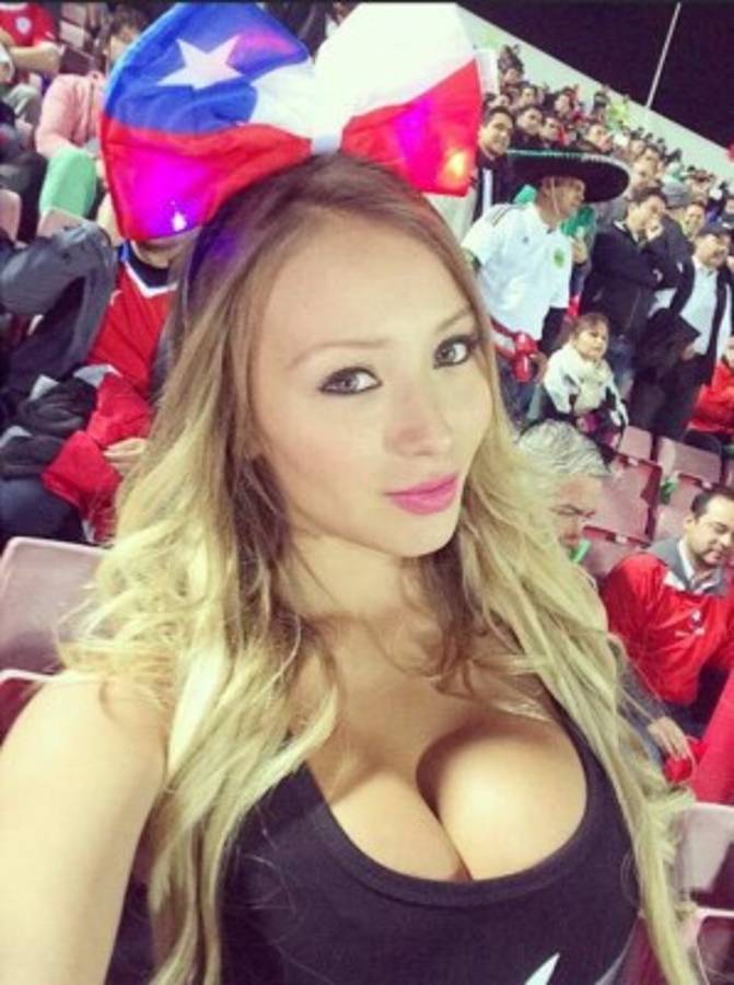 Daniella Chávez, la más bella: El lado más sexy del duelo entre Chile y Honduras