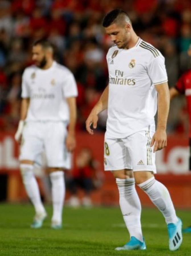 ¡Sufrimiento! Jugadores del Real Madrid la pasaron mal ante el Mallorca