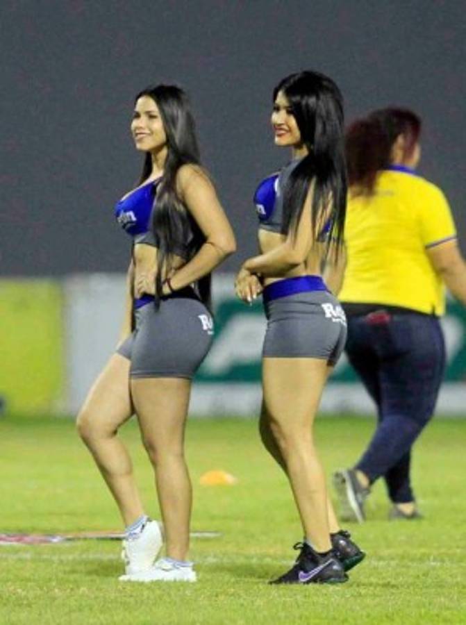 Las bellezas que se vieron en el estadio Morazán en el Real España-Platense