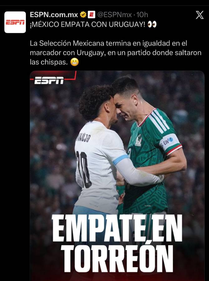 Ridículos, poca vergüenza: Faitelson les dice de todo; así reacciona la prensa mexicana tras el empate contra Uruguay