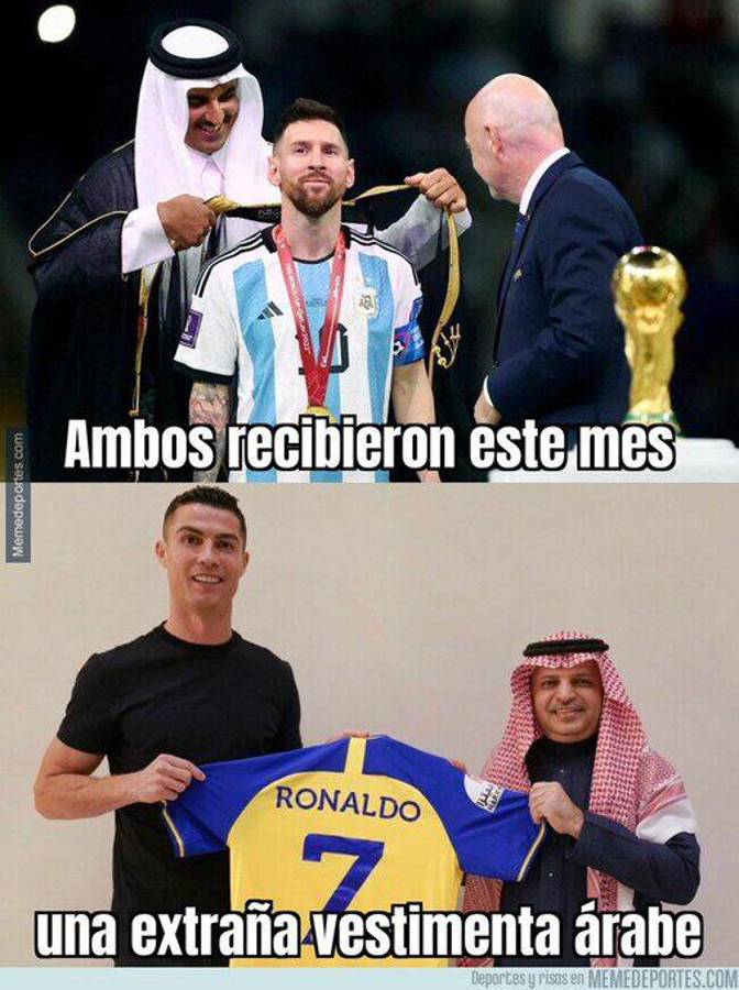 Cristiano Ronaldo fue fichado por el Al Nassr de Arabia Saudita y lo destrozan con memes
