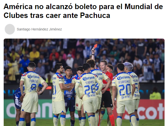 Faitelson destrozó al América: así reacciona la prensa por el rotundo fracaso ante Pachuca en la Champions de Concacaf